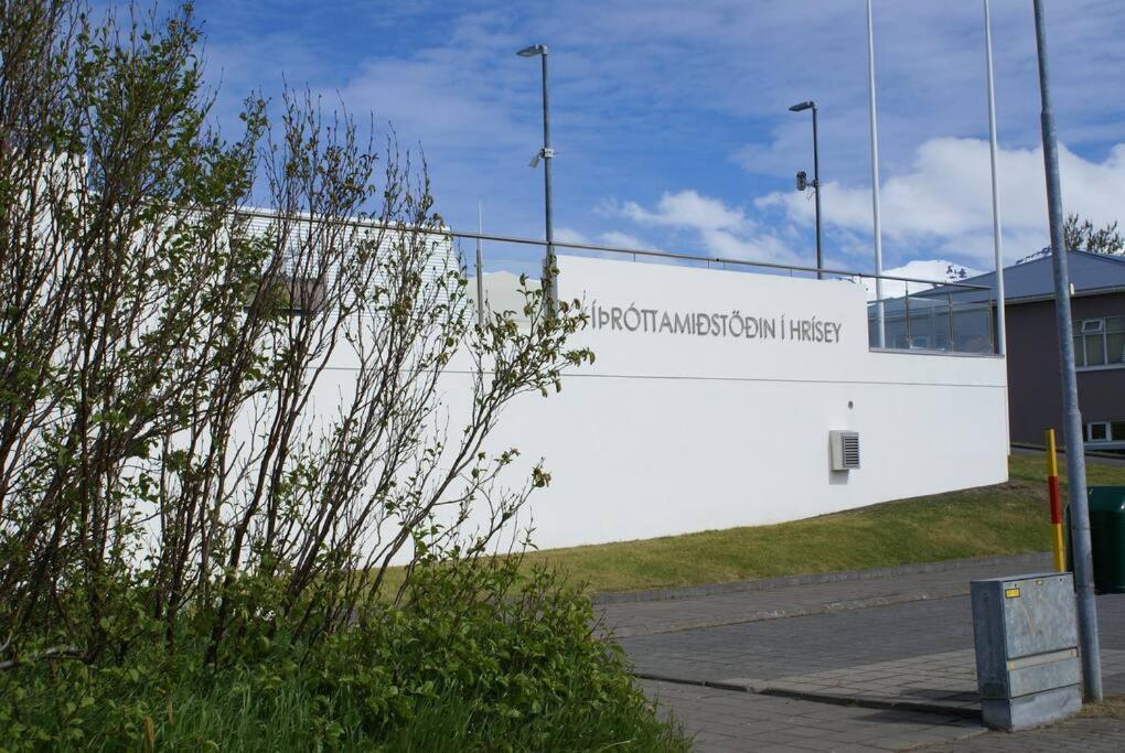 Ásgarður Hrisey Exterior foto